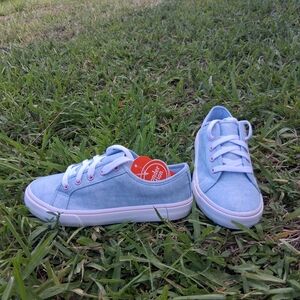 Girls Casual Lace Up Skate Sneakers